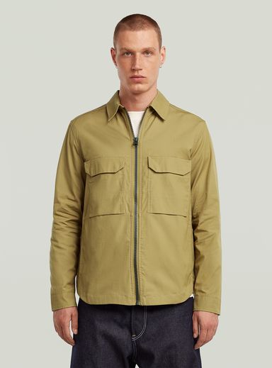 Zip Regular Overshirt